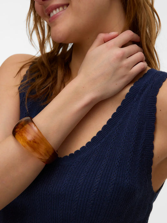 Vero Moda - NewLex Pointelle V-Neck Tank Top