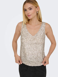 Only Ana V-Neck Tank Top