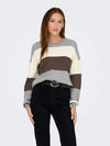 Only Atia Stripe Pullover Sweater
