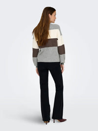 Only Atia Stripe Pullover Sweater