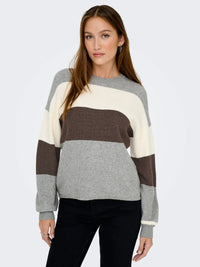 Only Atia Stripe Pullover Sweater
