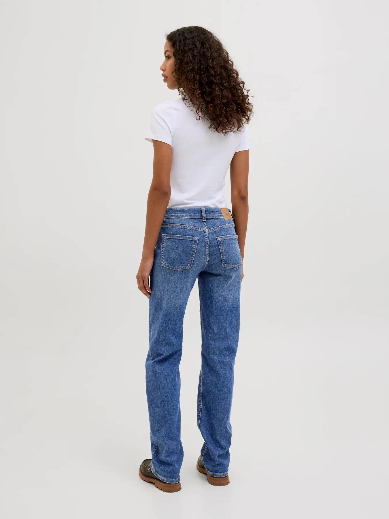 JJXX -Nice Slim Straight Mid Rise Jeans