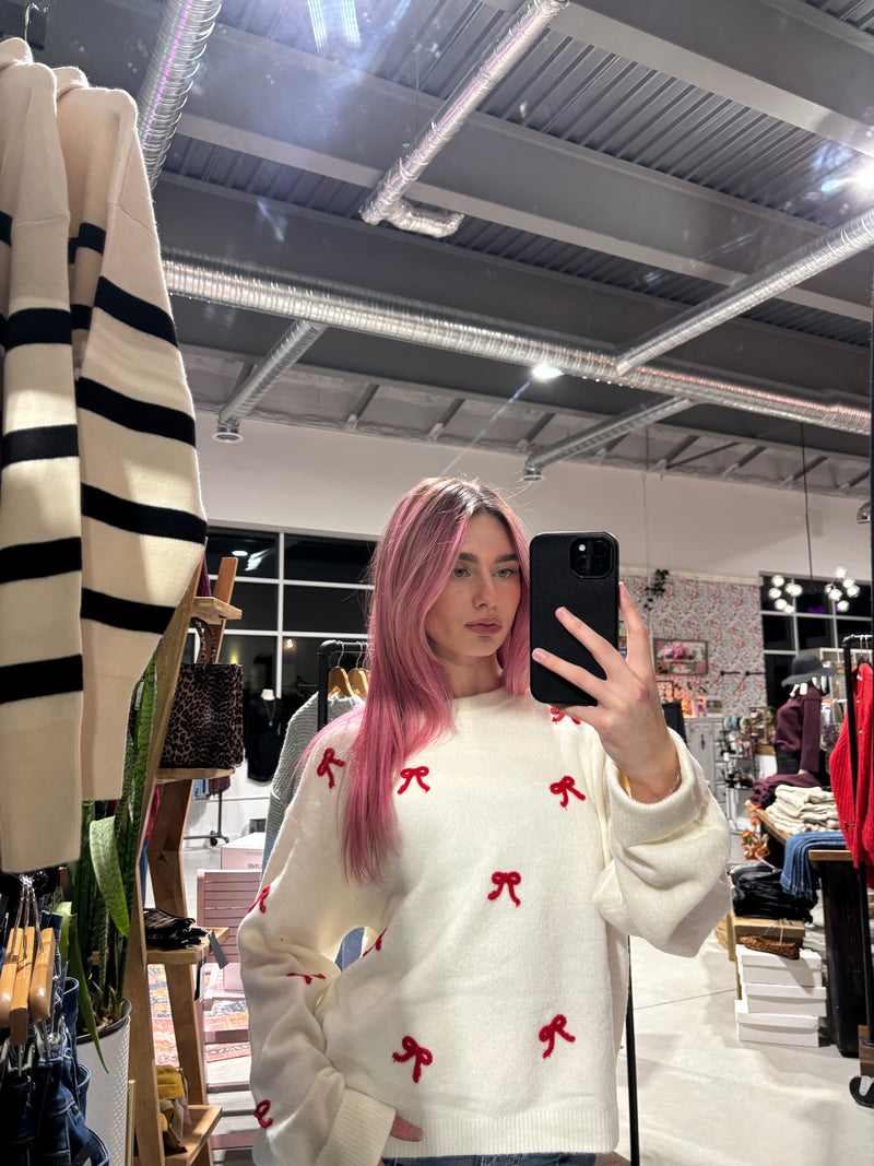 Z Supply - Tie the Ribbon Sweater