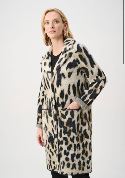 Joseph Ribkoff- Knit Sweater Coat