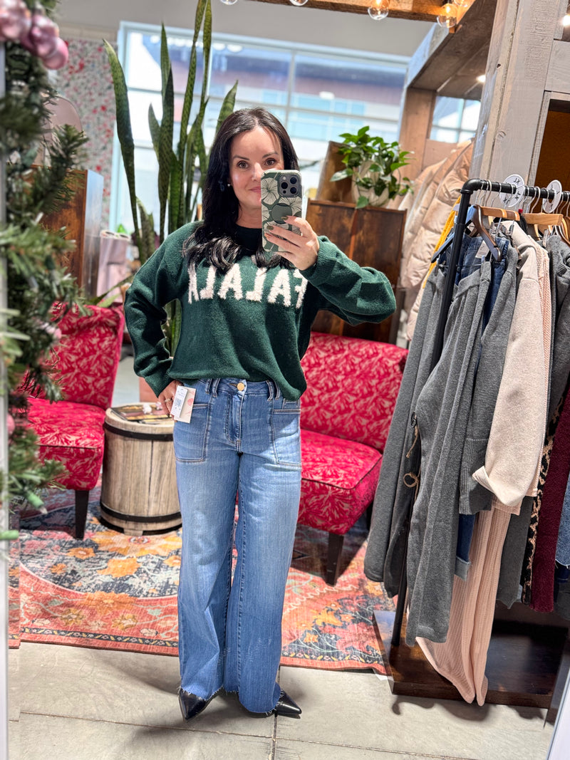 Z Supply - Holiday Cheer Sweater- Falala