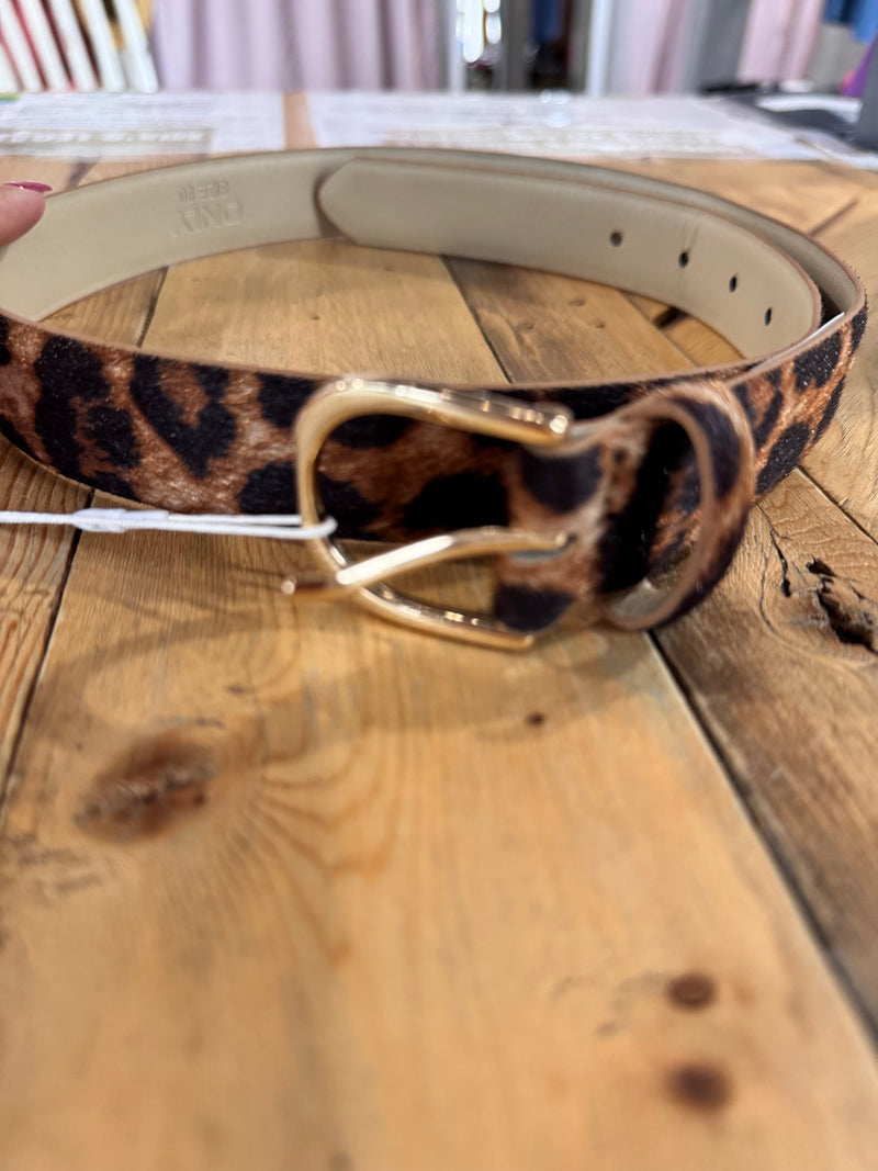 Only Nora Hairy Animal Belt