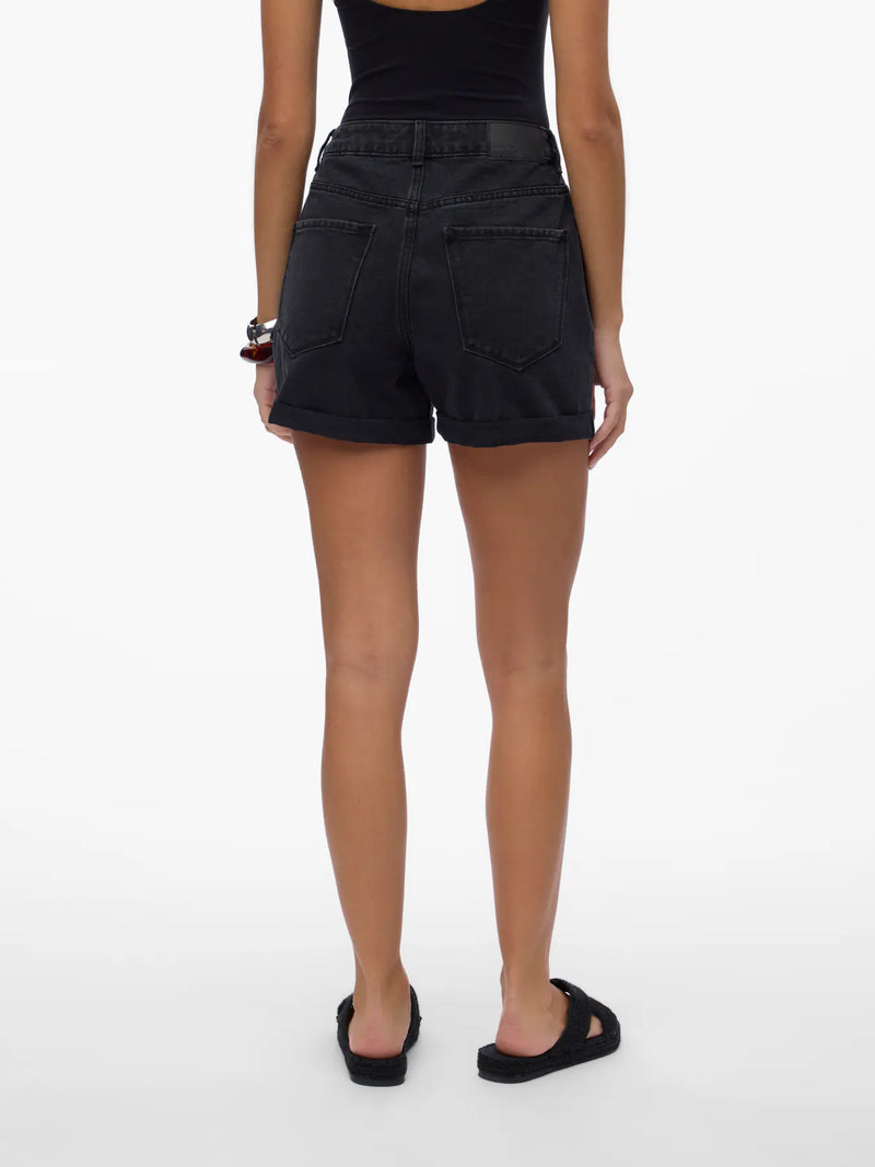 Vero Moda Zuri High Rise Loose Denim Shorts