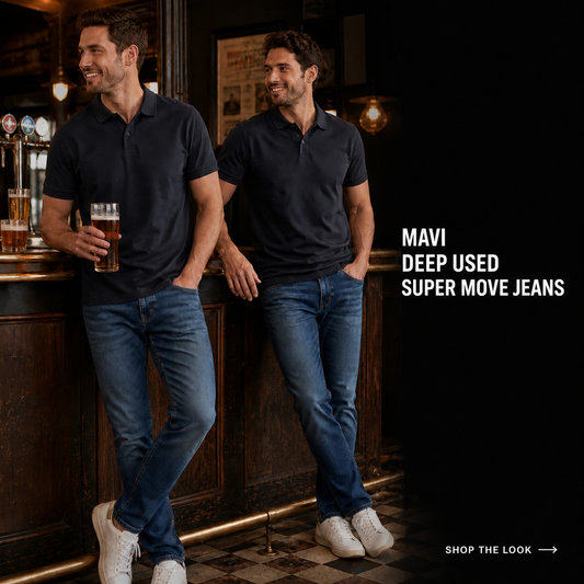 MAVI- Zach Deep Supermove Jeans - Men's