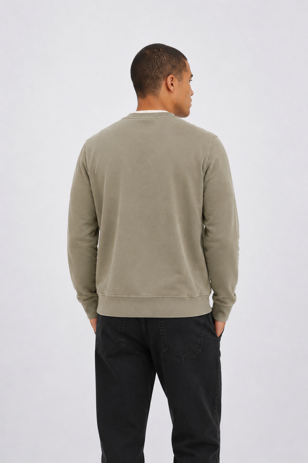Only & Sons -Mens -  Brock Washed Crewneck Sweater