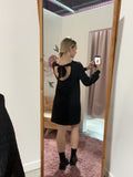 Only Carol L/S Glitter Bow Dress