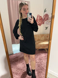 Only Carol L/S Glitter Bow Dress