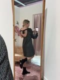 Only Carol L/S Glitter Bow Dress