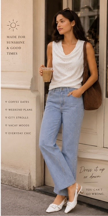 Vero Moda - Tassa Waterfall Tank Top