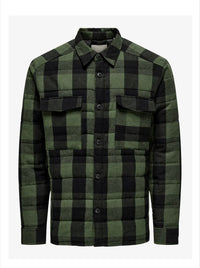 Only & Sons - Men's Gudmund Check Shacket