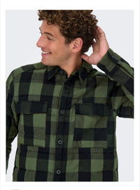 Only & Sons - Men's Gudmund Check Shacket