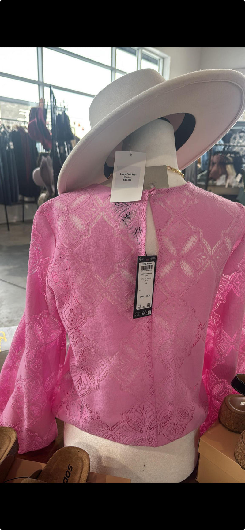 Vero Moda Loni Lace Top