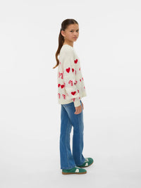 Vero Girl - Candy Hearts Knit Sweater