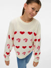 Vero Girl - Candy Hearts Knit Sweater