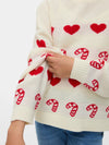 Vero Girl - Candy Hearts Knit Sweater