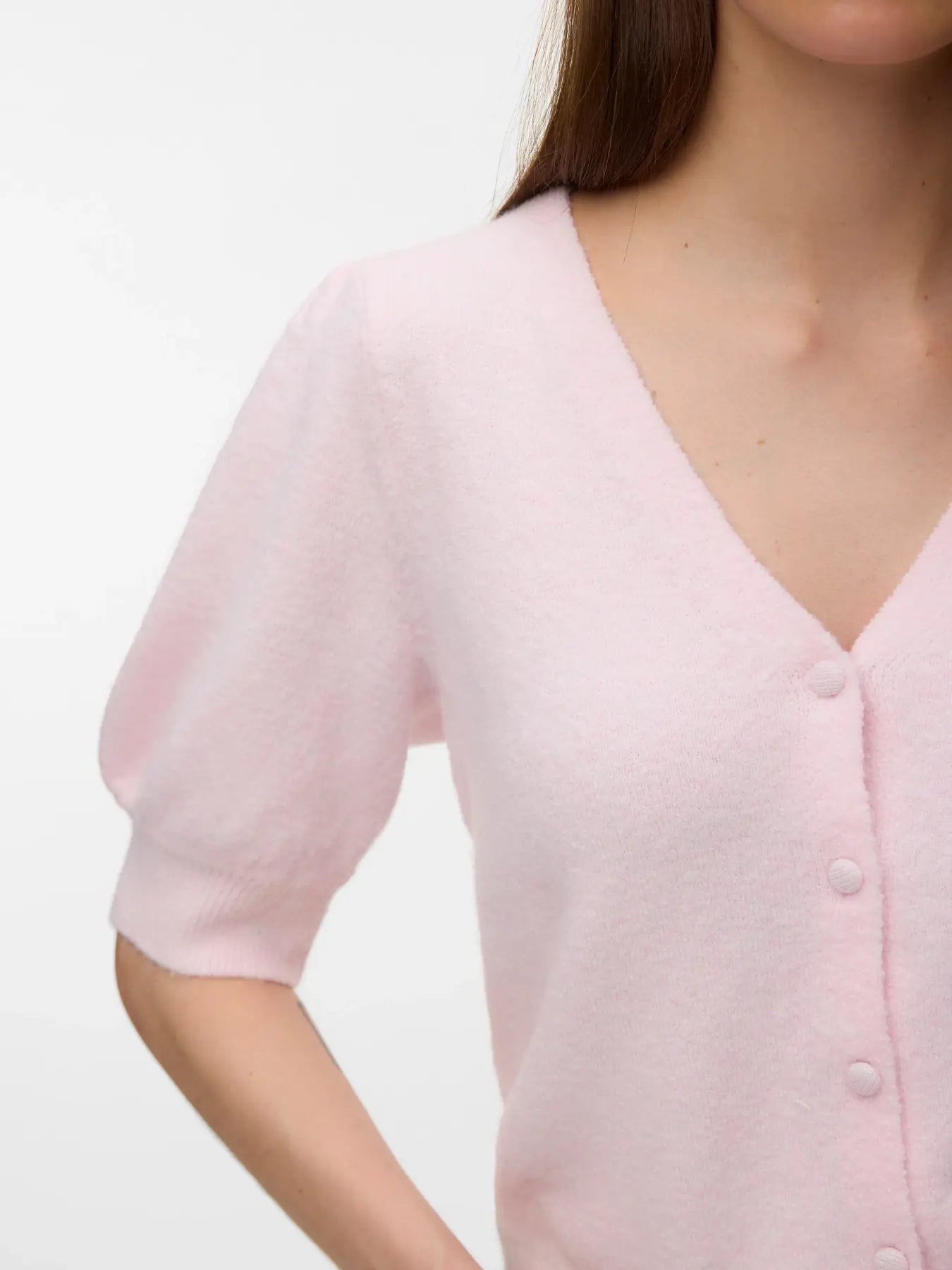 Vero Moda - Doffy 2/4 Sleeve Button Cardigan