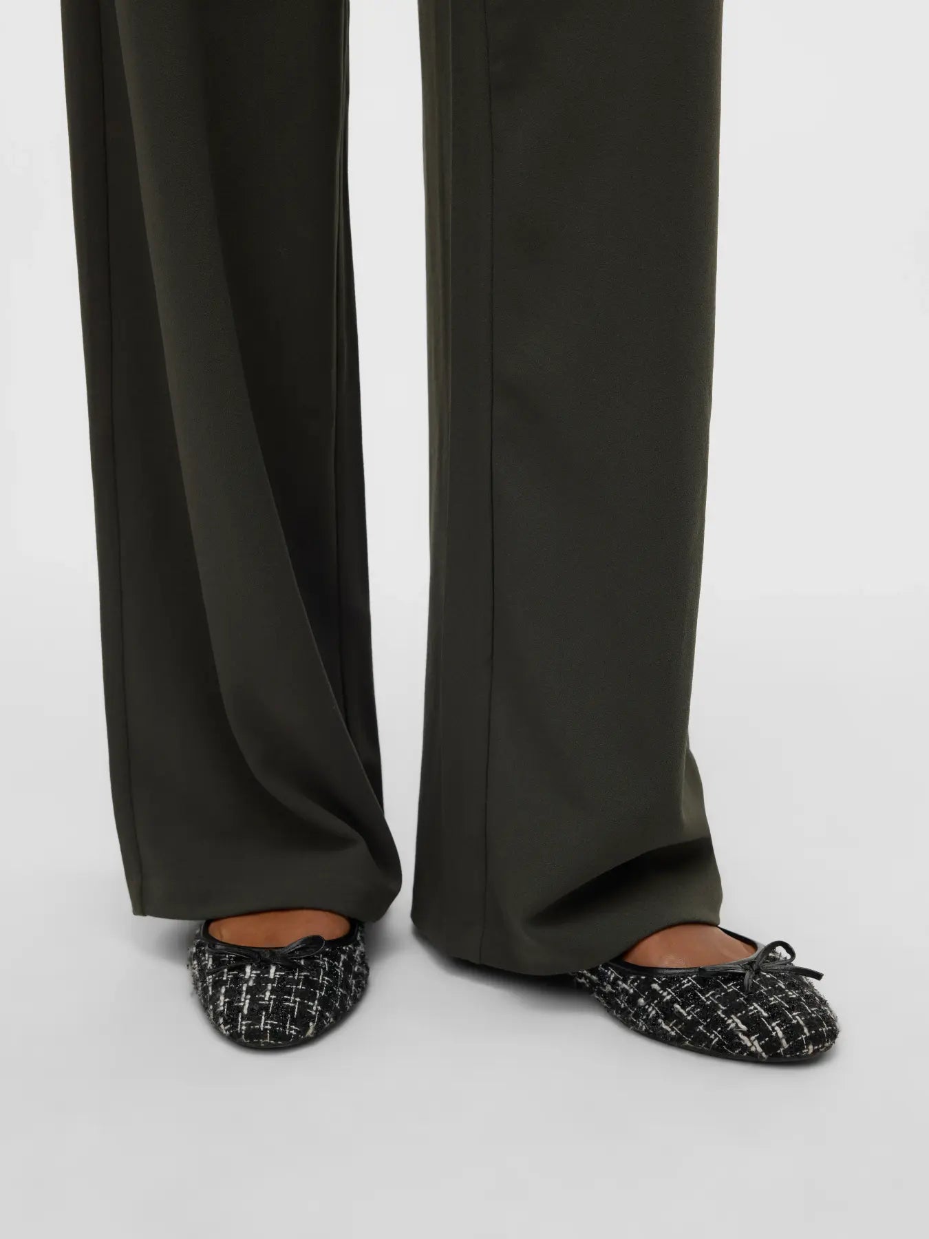 Vero Moda - Berlin Midrise Wide Leg Dress Pants