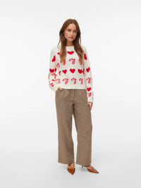 Vero Moda Candy Hearts Sweater