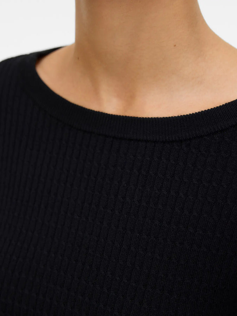 Vero Moda Silje O-Neck Cable Pullover Top