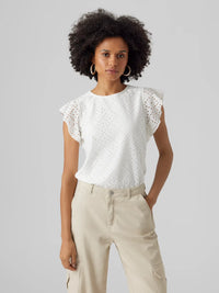 Vero Moda Tassa Frill Sleeve Top