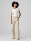 Vero Moda Tassa Frill Sleeve Top