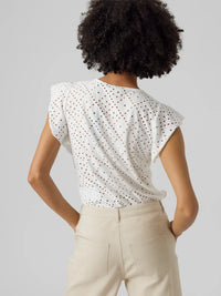 Vero Moda Tassa Frill Sleeve Top