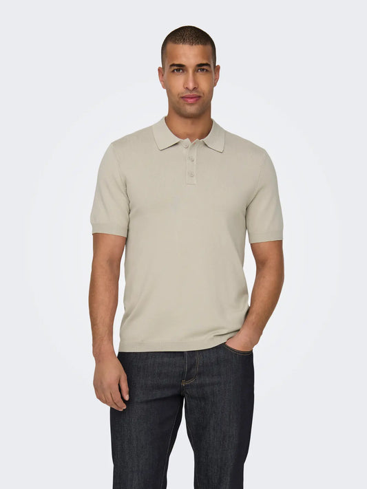 ONS WYLER LIFE REG 14 SS POLO KNI