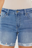 KanCan Mina Mid Rise Jean Shorts
