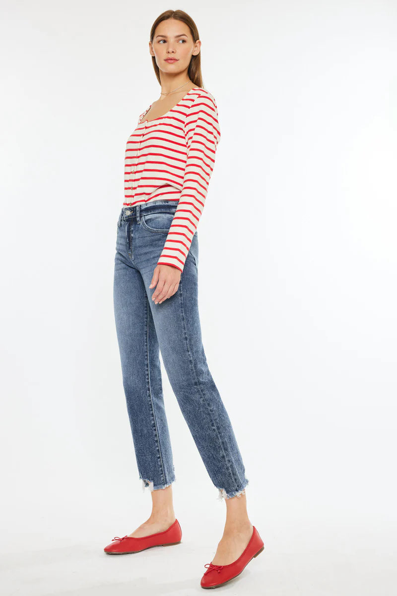 KanCan - Katherine High Rise Slim Straight Jeans