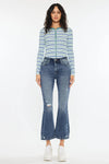 KanCan- Miley High Rise Cropped Flare Jeans