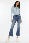 KanCan- Miley High Rise Cropped Flare Jeans
