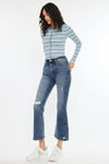 KanCan- Miley High Rise Cropped Flare Jeans