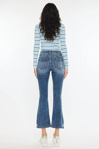 KanCan- Miley High Rise Cropped Flare Jeans