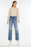 KanCan - Carrie Mid Rise Straight Leg Jean