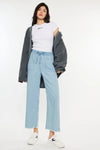 KanCan- Milly High Rise Cropped Wide Leg Jeans