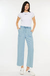 KanCan- Milly High Rise Cropped Wide Leg Jeans