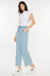 KanCan- Milly High Rise Cropped Wide Leg Jeans