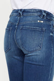 KanCan Dolores Mid Rise Slim Straight Jeans