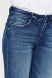 KanCan Dolores Mid Rise Slim Straight Jeans