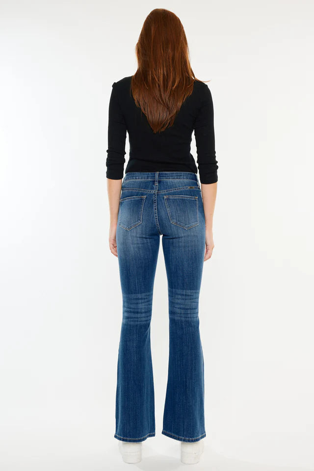 KanCan- Hayden Mid Rise Flare Jeans