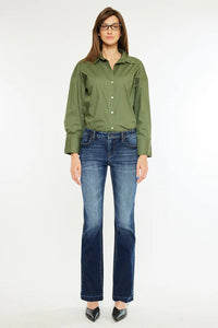 KanCan- Rowan Mid Rise Flare Jeans