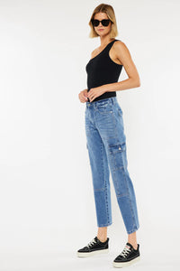KanCan Aaliyah High Rise Slim Straight Jean