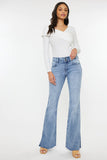 KanCan Selena Mid Rise Double Waist Flare Jeans