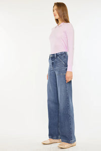 KanCan- Astra High Rise Wide Leg Jeans