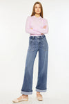 KanCan- Astra High Rise Wide Leg Jeans