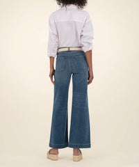 KUT- Meg High Rise Wide Leg  Jeans- Loyalty